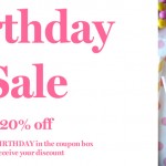 First Birthday Giveaway and Sale